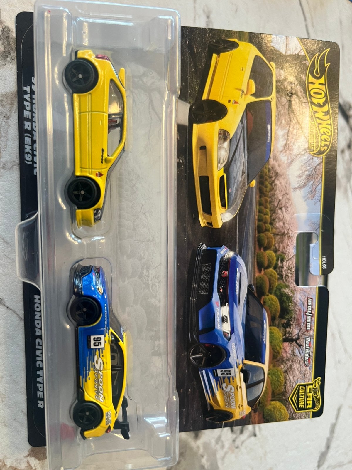 Hot wheels premium Honda duopack, Hobby en Vrije tijd, Ophalen of Verzenden, Zo goed als nieuw