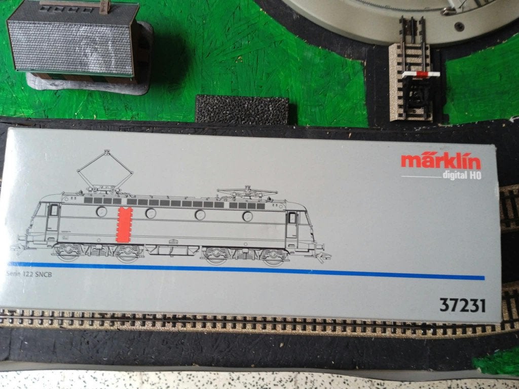 Marklin 37231 Sncb Nmbs Hle 122 028, Enlèvement ou Envoi, Courant alternatif, Comme neuf, Locomotive