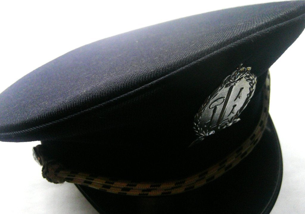 Ancien képi nominatif de gardien de prisons belge taille 60, Enlèvement ou Envoi, Autres, Casque ou Béret