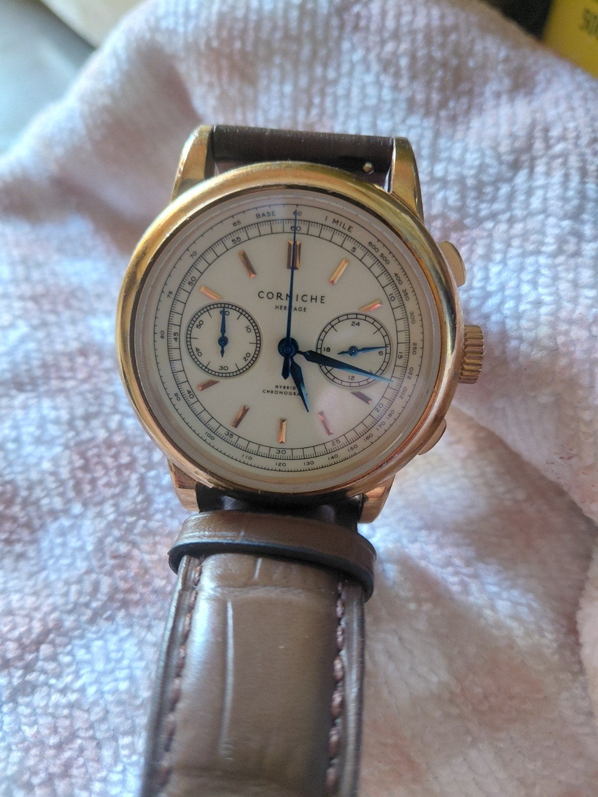 Corniche herenhorloge, Handtassen en Accessoires, Horloges | Heren, Ophalen of Verzenden