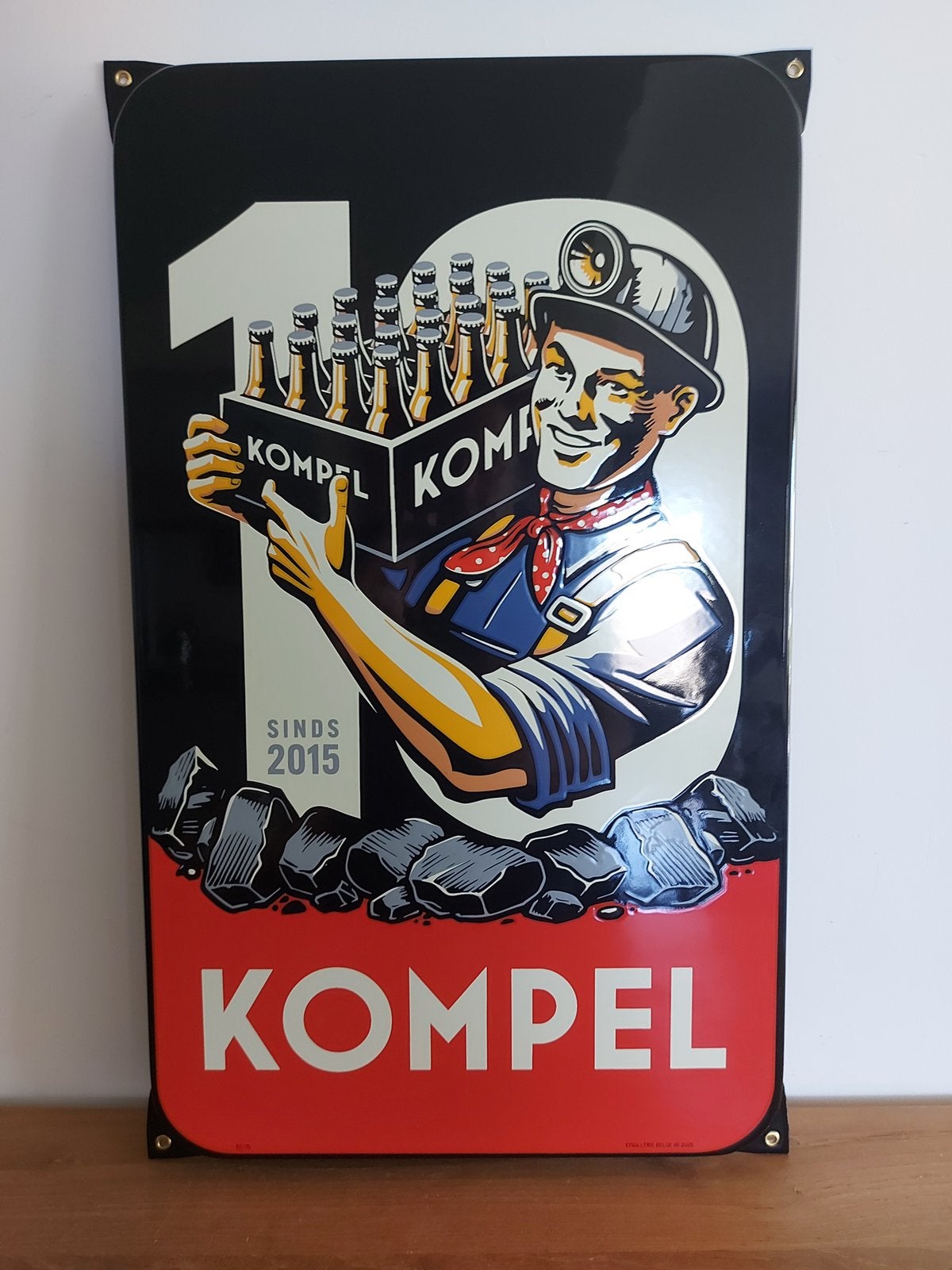 Kompel emaille, Ophalen of Verzenden, Zo goed als nieuw, Verpakking