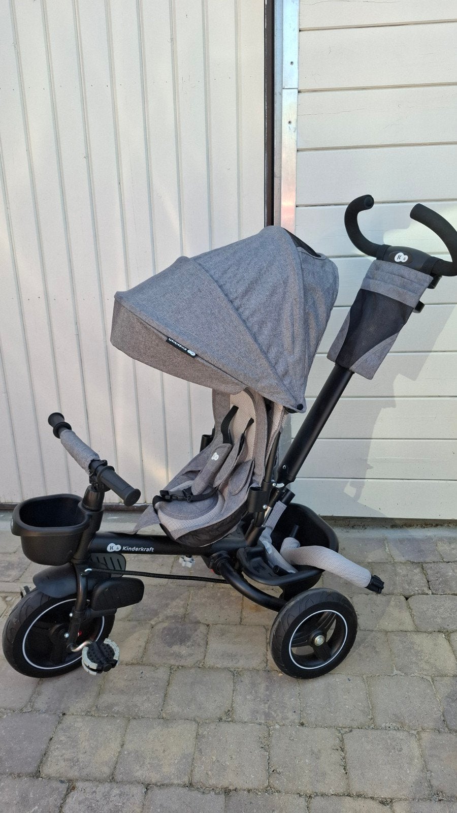 Kindercraft driewieler, Ophalen