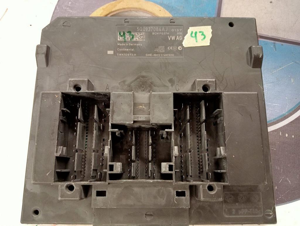 vw golf 7 audi a3 8v seat bcm boordnet module 5q0937084aj, Auto-onderdelen, Gebruikt, -, Volkswagen, -