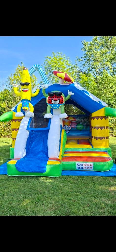 Springkasteel te huur Zele/ Waasland!, Verzenden, Nieuw