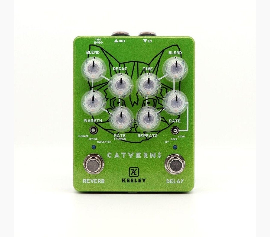 Keeley Caverns Delay/Reverb limited edition, Muziek en Instrumenten, Ophalen, Reverb