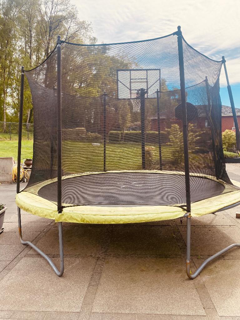 Trampoline, Ophalen, Gebruikt