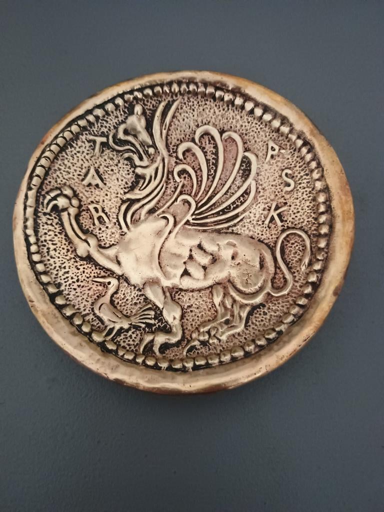vide poche en bronze signé Max le Verrier, Brons