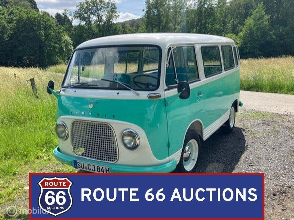 Ford FK 1250 Taunus Transit | 1962 | Route 66 Auctions, Auto's, Zwart, Bedrijf, Handgeschakeld, Overige carrosserie