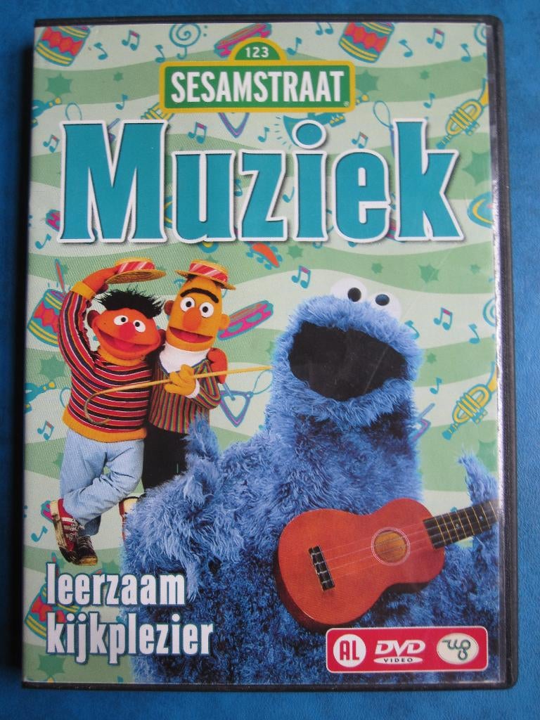 Sesamstraat - Muziek, Cd's en Dvd's, Dvd's | Kinderen en Jeugd, Alle leeftijden, Ophalen of Verzenden, Zo goed als nieuw, Educatief