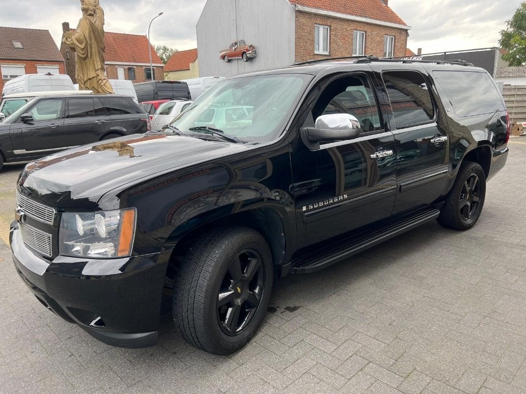 Chevrolet Suburban 5.3 i LPG LICHTE VRACHT, Auto's, Automaat, 4 zetels, Lederen bekleding, 238 kW