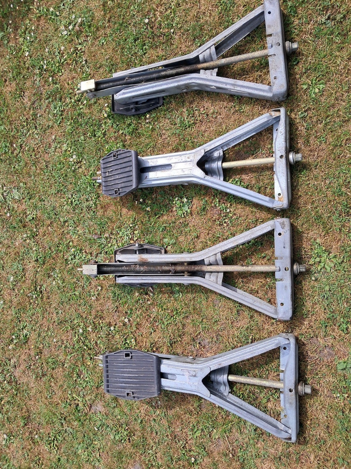 Zware opdraaisteunen voor Caravan., Caravans en Kamperen, Caravanaccessoires, Ophalen