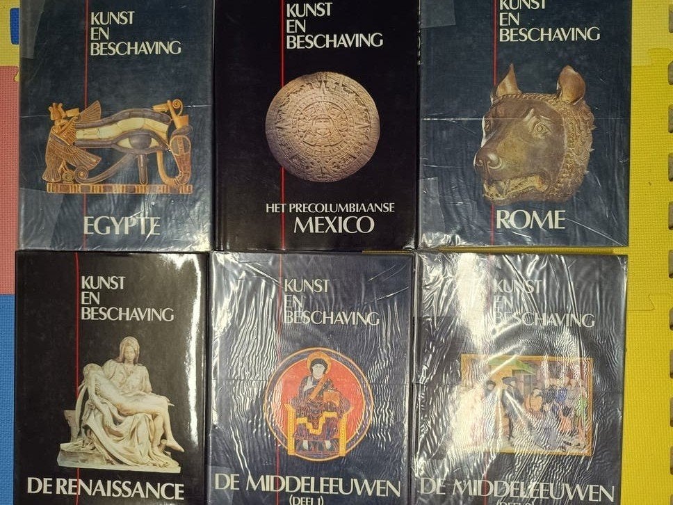 Artis Historia boeken Kunst en Beschaving (6 stuks), Boeken, Ophalen