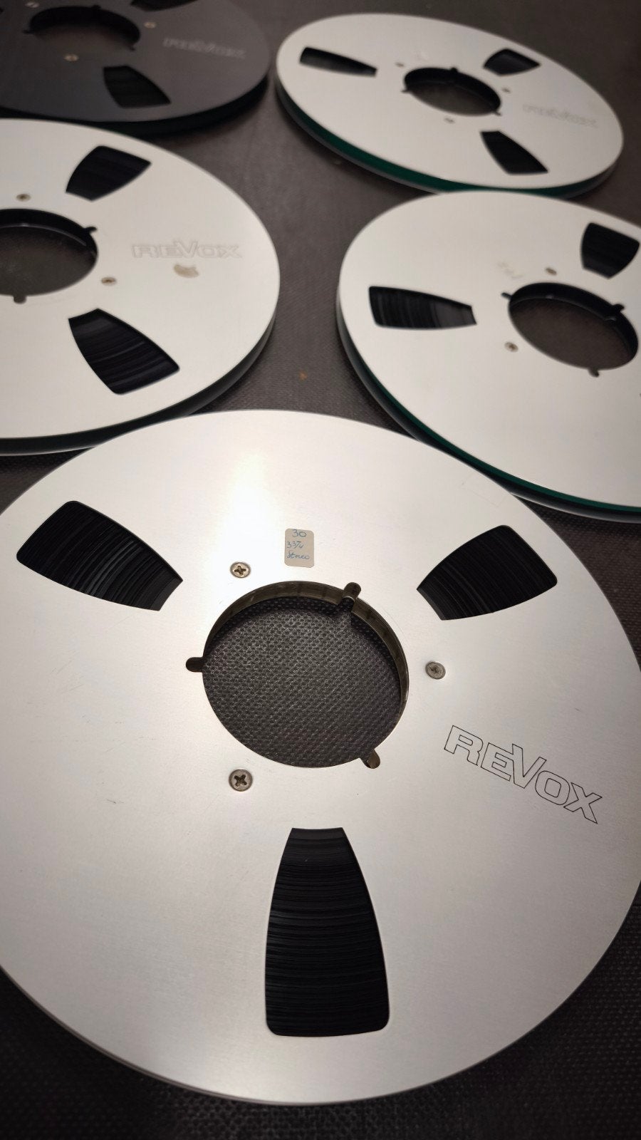 5 x Revox Reels Original 26,CM METAL, Ophalen of Verzenden