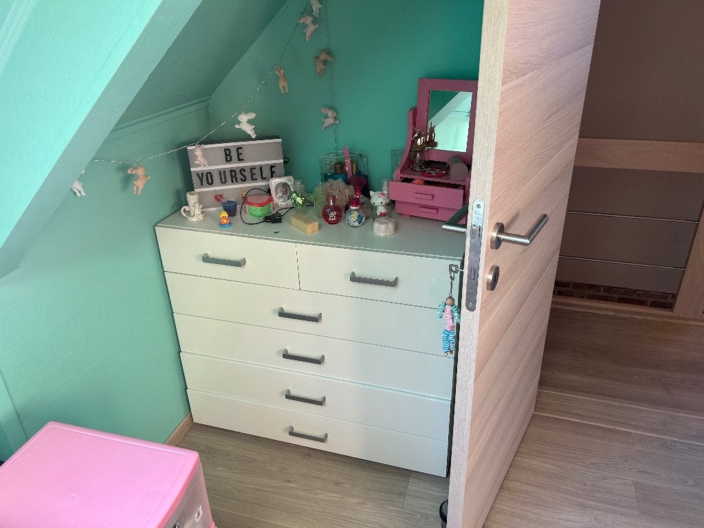 Slaapkamer, Huis en Inrichting, Slaapkamer | Complete slaapkamers, Ophalen, Zo goed als nieuw, Eenpersoons, Meisjes kamer