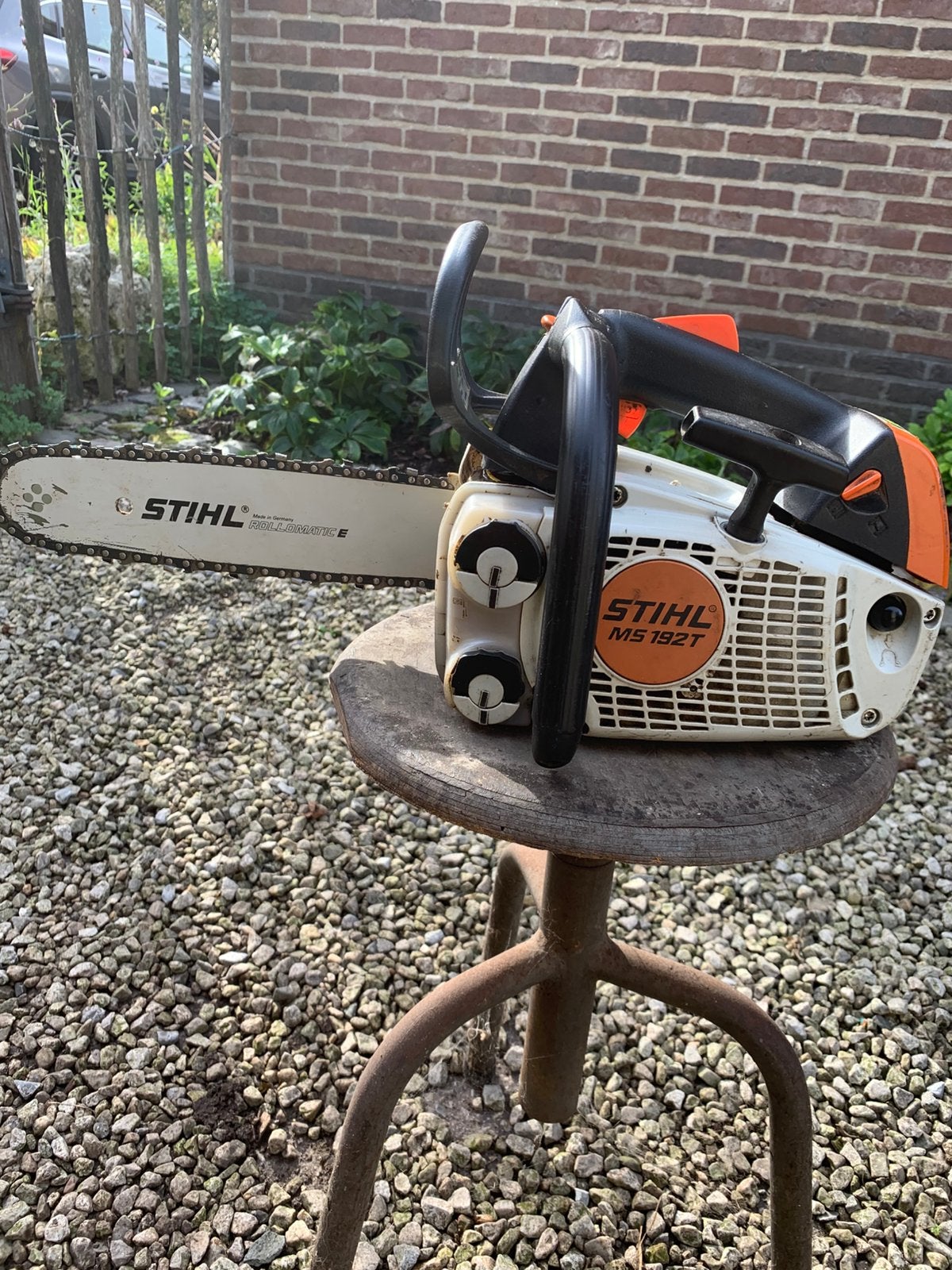 Snoeizaag stihl, Tuin en Terras, Ophalen, Zo goed als nieuw