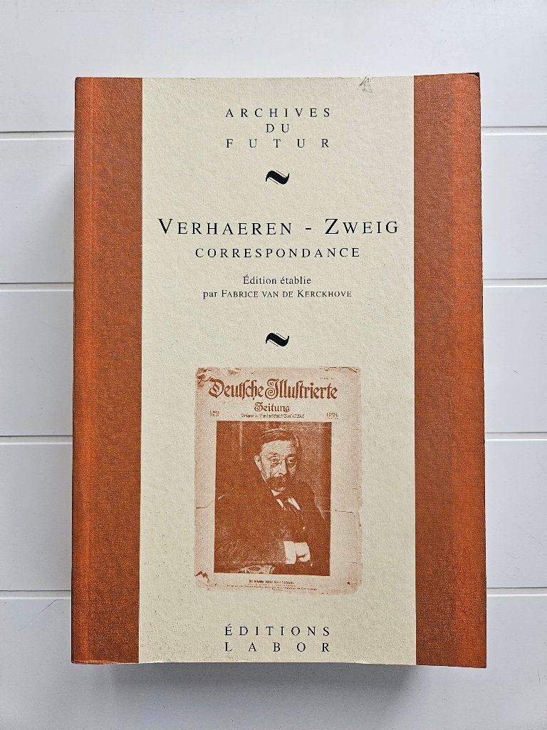 Correspondentie -Deel 1, Emile en Marthe Verhaeren, Stefan Z, Boeken, Ophalen of Verzenden, Zo goed als nieuw, Fabrice Van de Kerckhove