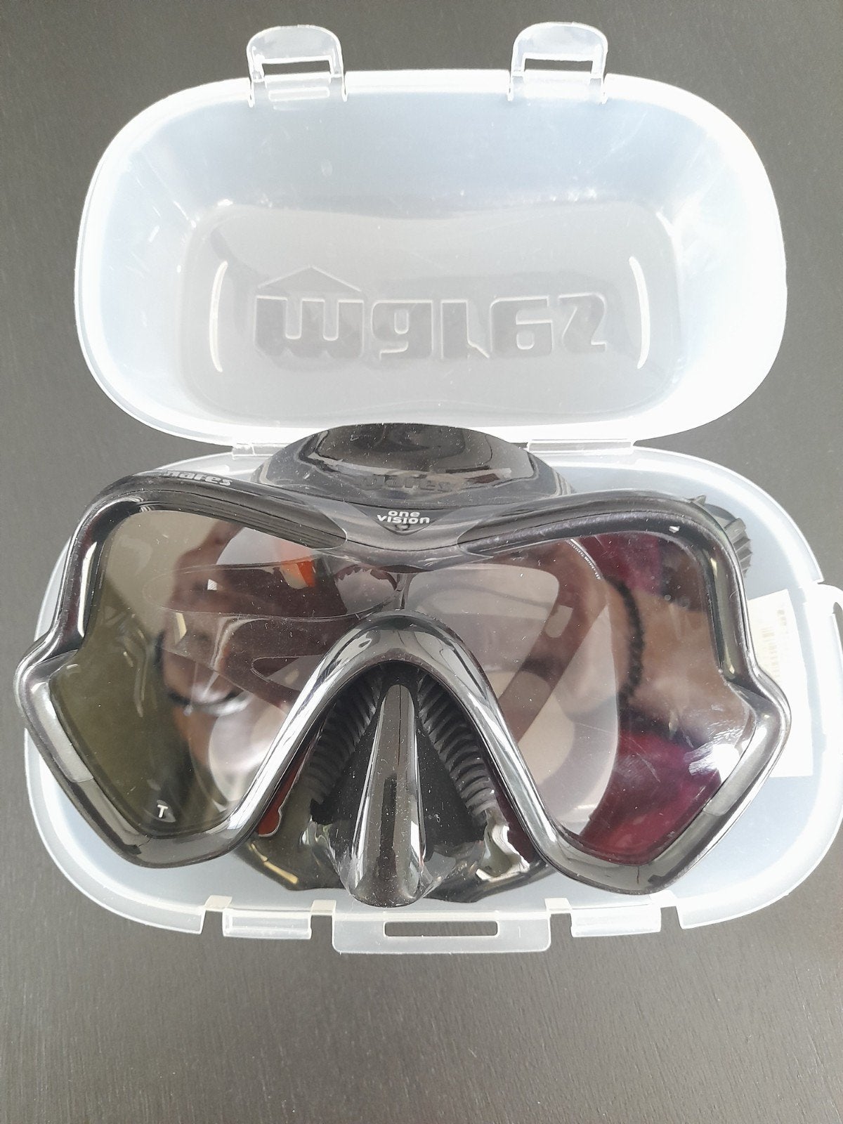 Duikbril snorkelbril Mares one vison, Ophalen, Zo goed als nieuw, Snorkelmasker