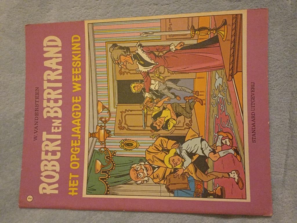 Robert en Bertrand : Het opgejaagde weeskind, Boeken, Stripverhalen, Eén stripboek, Ophalen of Verzenden, Gelezen, Willy Vandersteen
