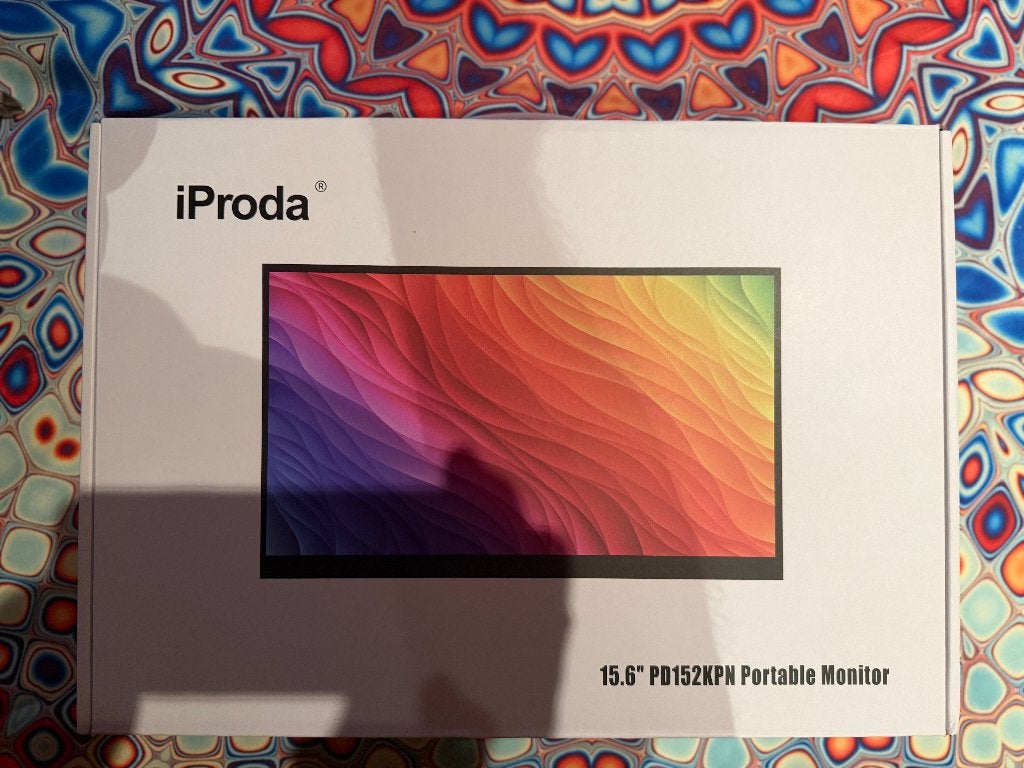 Draagbare monitor van 15,6", Computers en Software, Monitoren, 15,6", IProda, HDMI, Nieuw