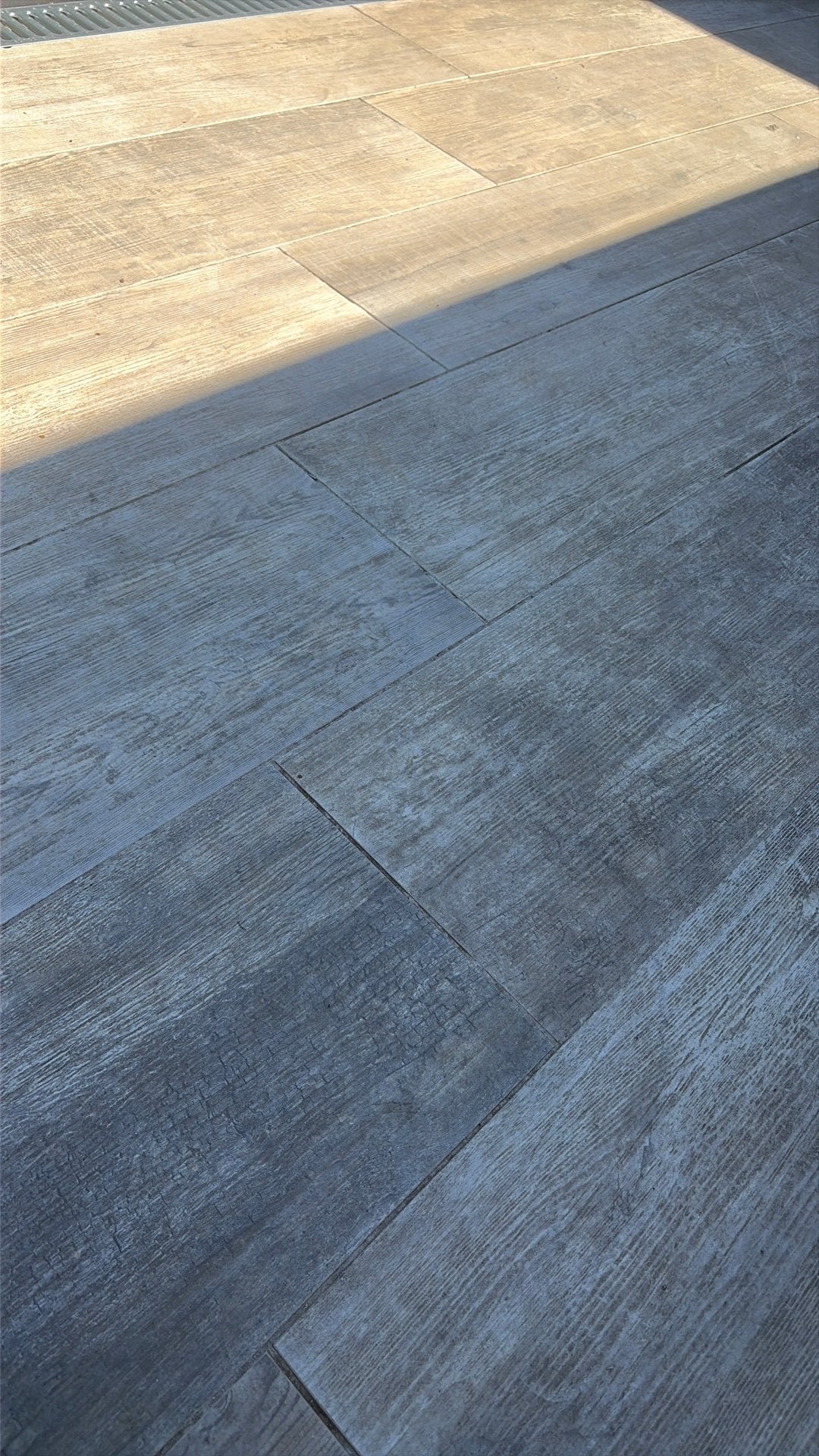 Terrastegel houtlook keramiek, Ophalen, Overige typen, Nieuw, Crème