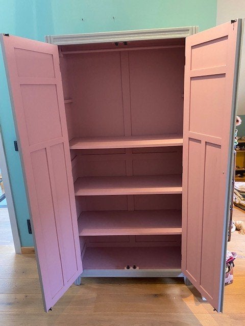 Kledingkast kind, 105 cm ou plus, Comme neuf, Enlèvement, 75 à 100 cm