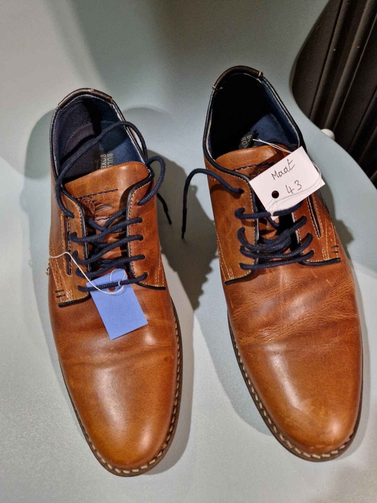 Heren schoenen maat 43 Bull Boxer, Vêtements | Hommes, Chaussures, Enlèvement ou Envoi, Chaussures à lacets, Comme neuf, Brun