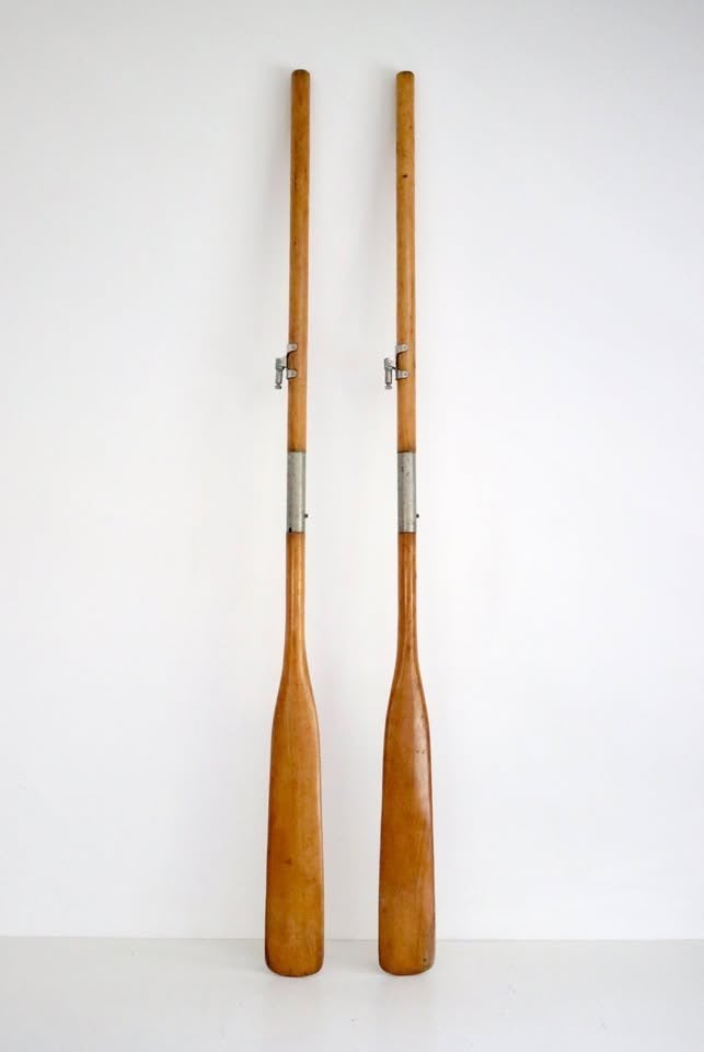 Vintage Roeispanen - Oude Peddels - Mancave Deco, Antiek en Kunst, Ophalen