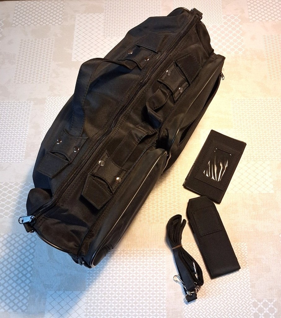 Compacte opvouwbare reistas zwart / handbagage (nieuw), Bijoux, Sacs & Beauté, Sacs | Sacs de voyage & Petits Sacs de voyage, Neuf