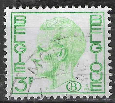Belgie 1974 - Yvert 68SE - Boudewijn - 3 F. (ST), Verzenden, Gestempeld, Gestempeld, Koninklijk huis