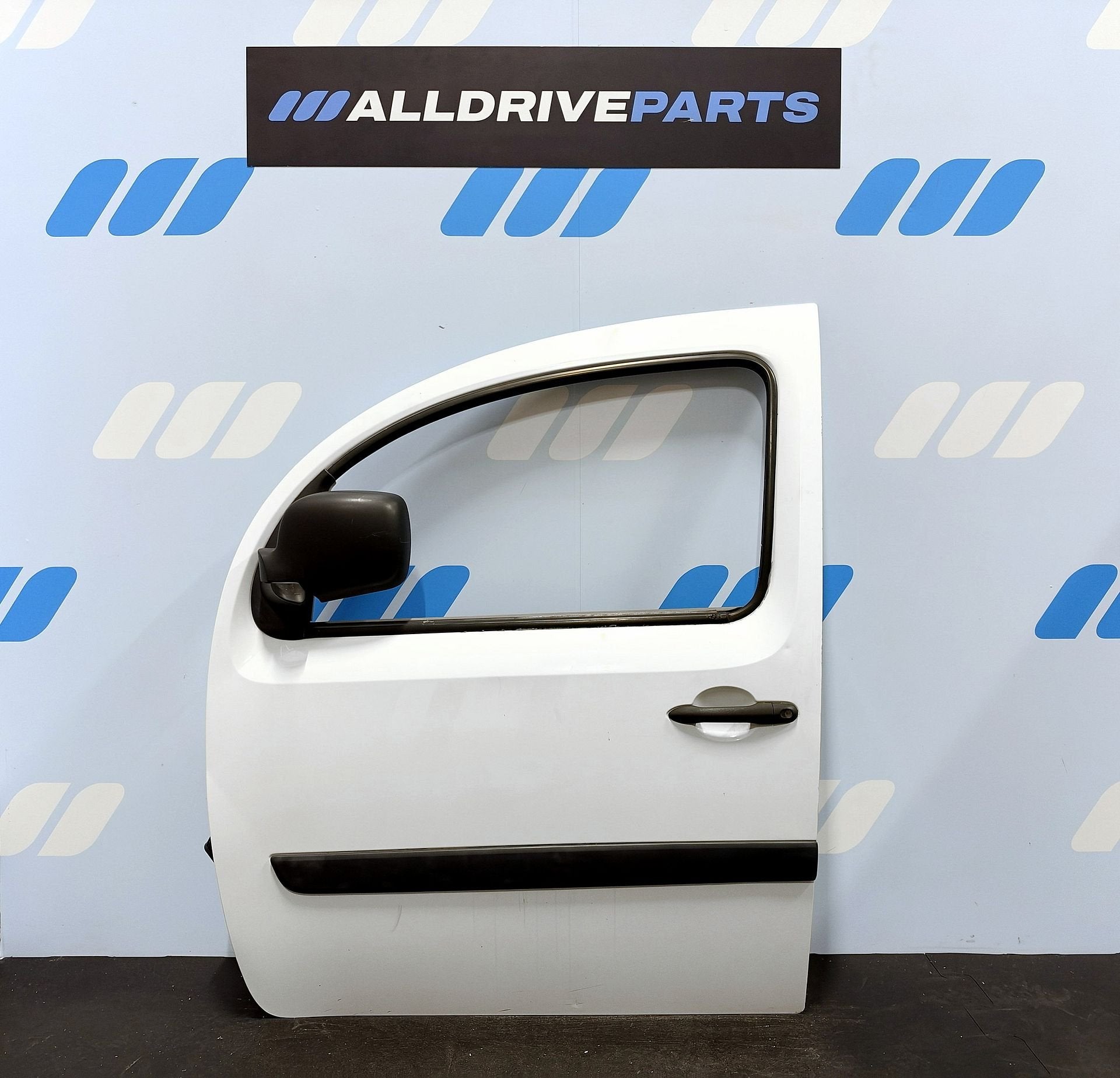 Renault Kangoo II porte avant gauche blanche 801015880R, -, Utilisé, Porte, -