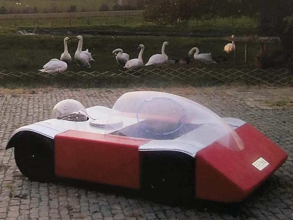 Poster Panamarenko Hinky Pinky Prova Car, Verzamelen, Ophalen of Verzenden, Zo goed als nieuw
