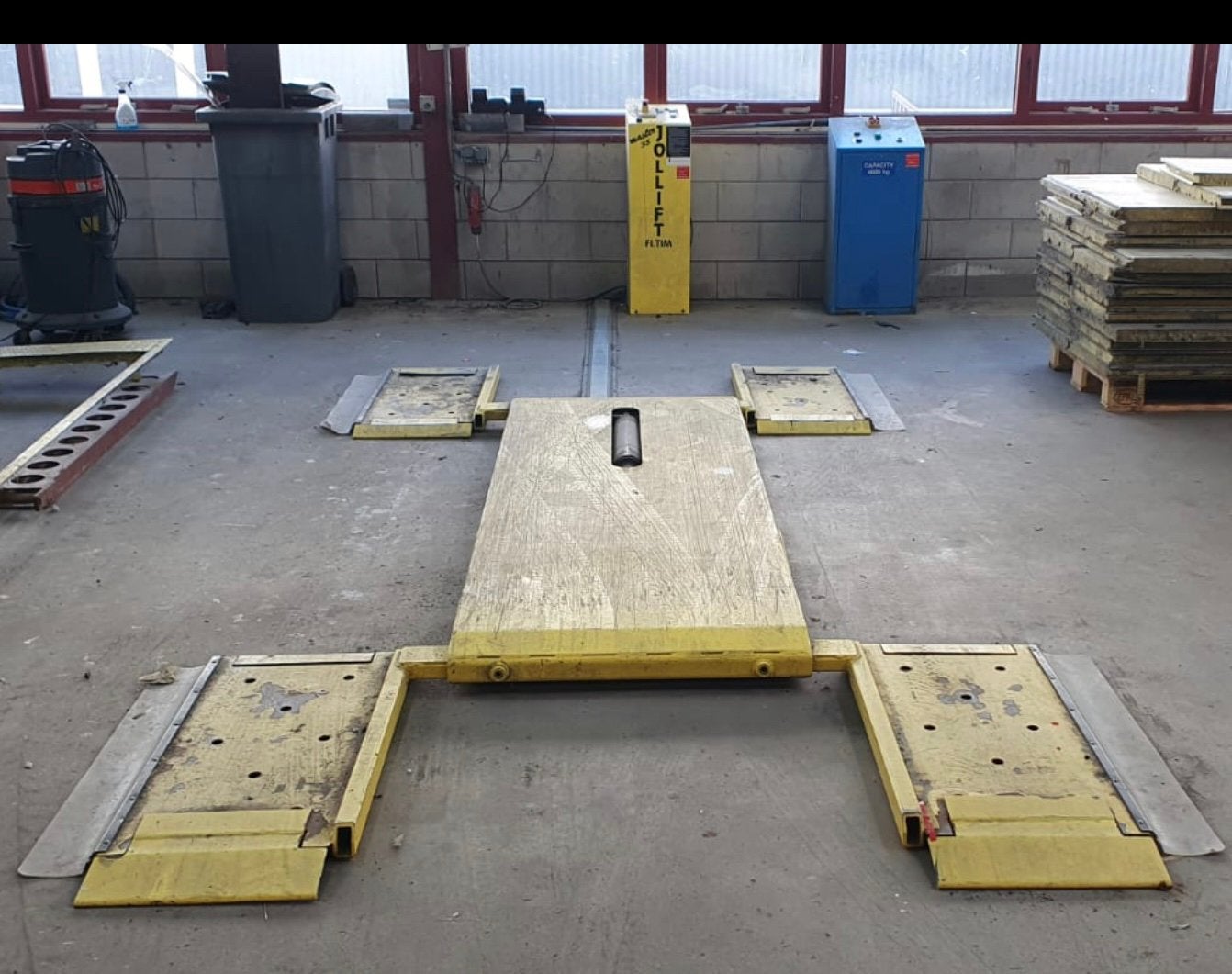 Professionele hefbrug 3,5T, Ophalen, Zo goed als nieuw