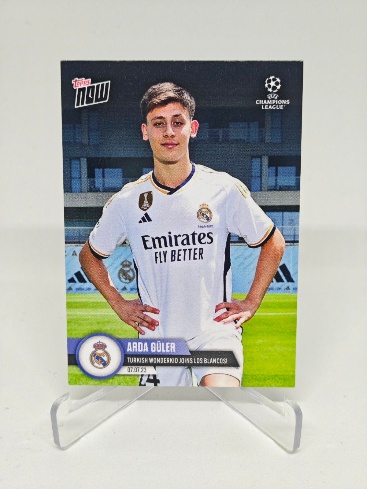 Arda Güler topps now rookie card, Ophalen of Verzenden