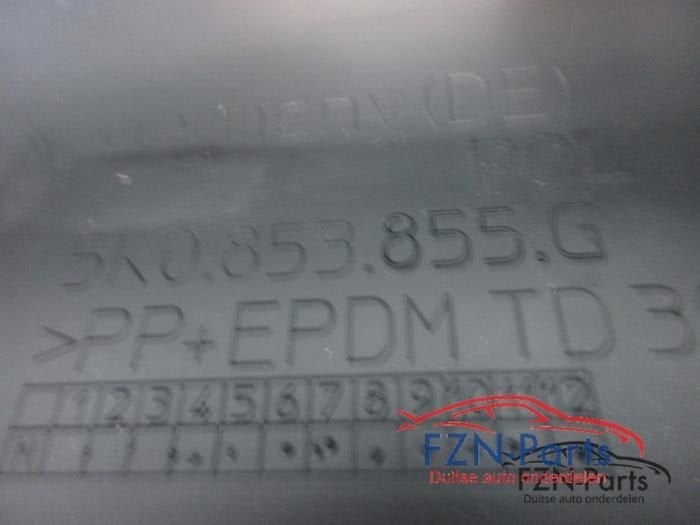 VW Golf 6 R20 Sideskirt R-Line Links Carbon Steel Grey LA9W, Auto-onderdelen, Ophalen of Verzenden, Gebruikt