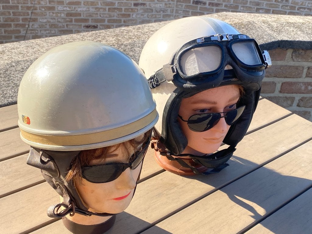 Authentieke motorhelmen, Ophalen, Dames