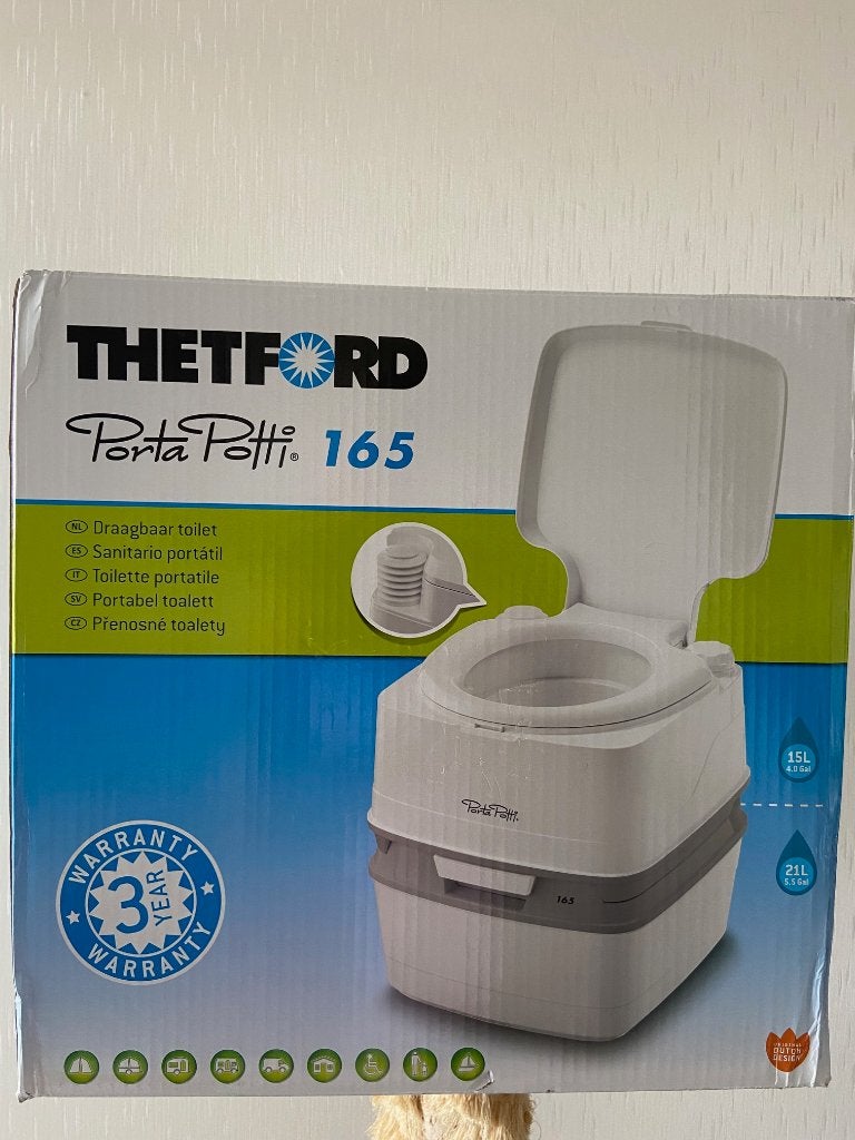chemisch draagbaar toilet, Ophalen, Zo goed als nieuw