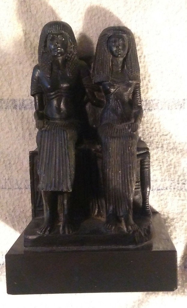 beeld Egyptisch koppel, Ophalen of Verzenden