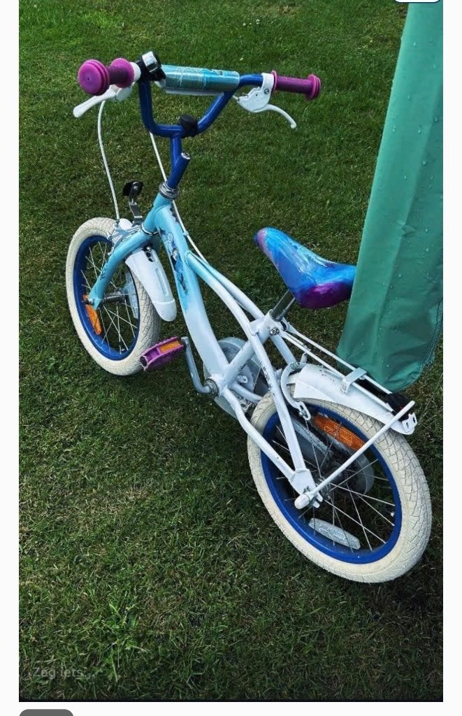 Meisjes fiets, Ophalen, Gebruikt