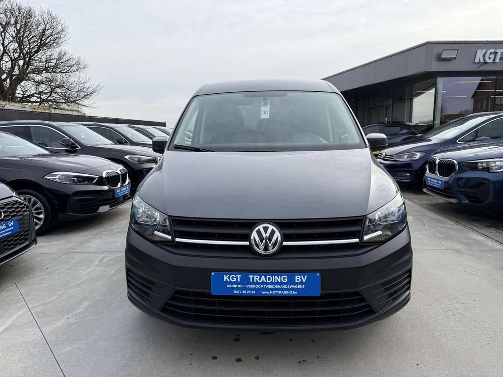 Volkswagen Caddy 1.0 TSI 5 ZIT NAVIGATIE BLUETOOTH ZWART LED, 75 kW, Gebruikt, Leder, Bedrijf