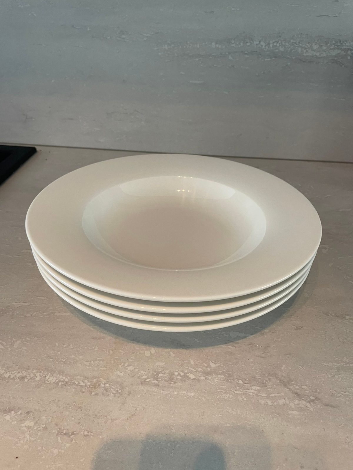 Set van 4 spaghetti borden, Ophalen of Verzenden, Zo goed als nieuw, Bord(en)