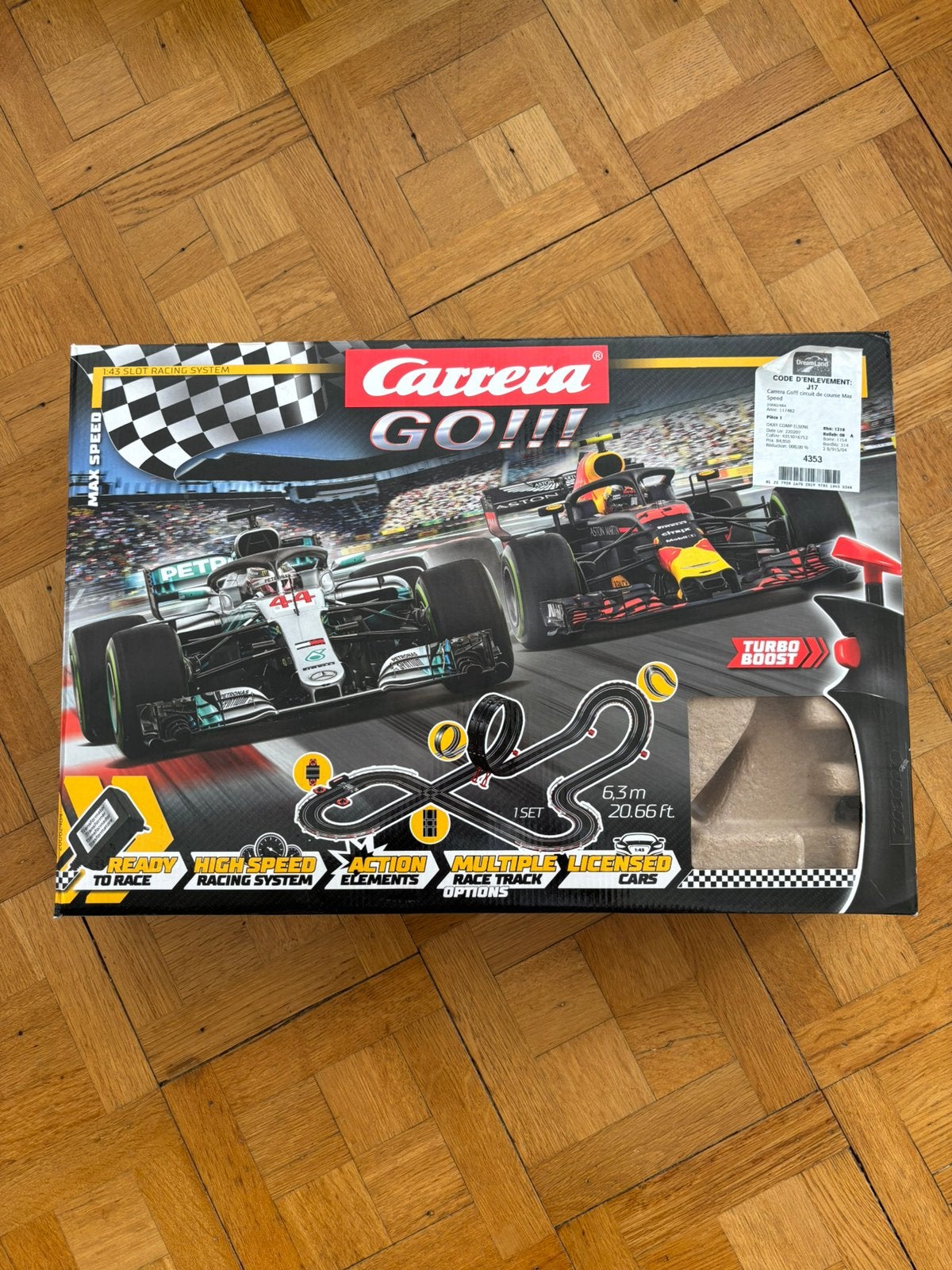 Circuit de course Carrera GO - Max Speed - Excellent état, Électrique, Carrera, Comme neuf, Enlèvement