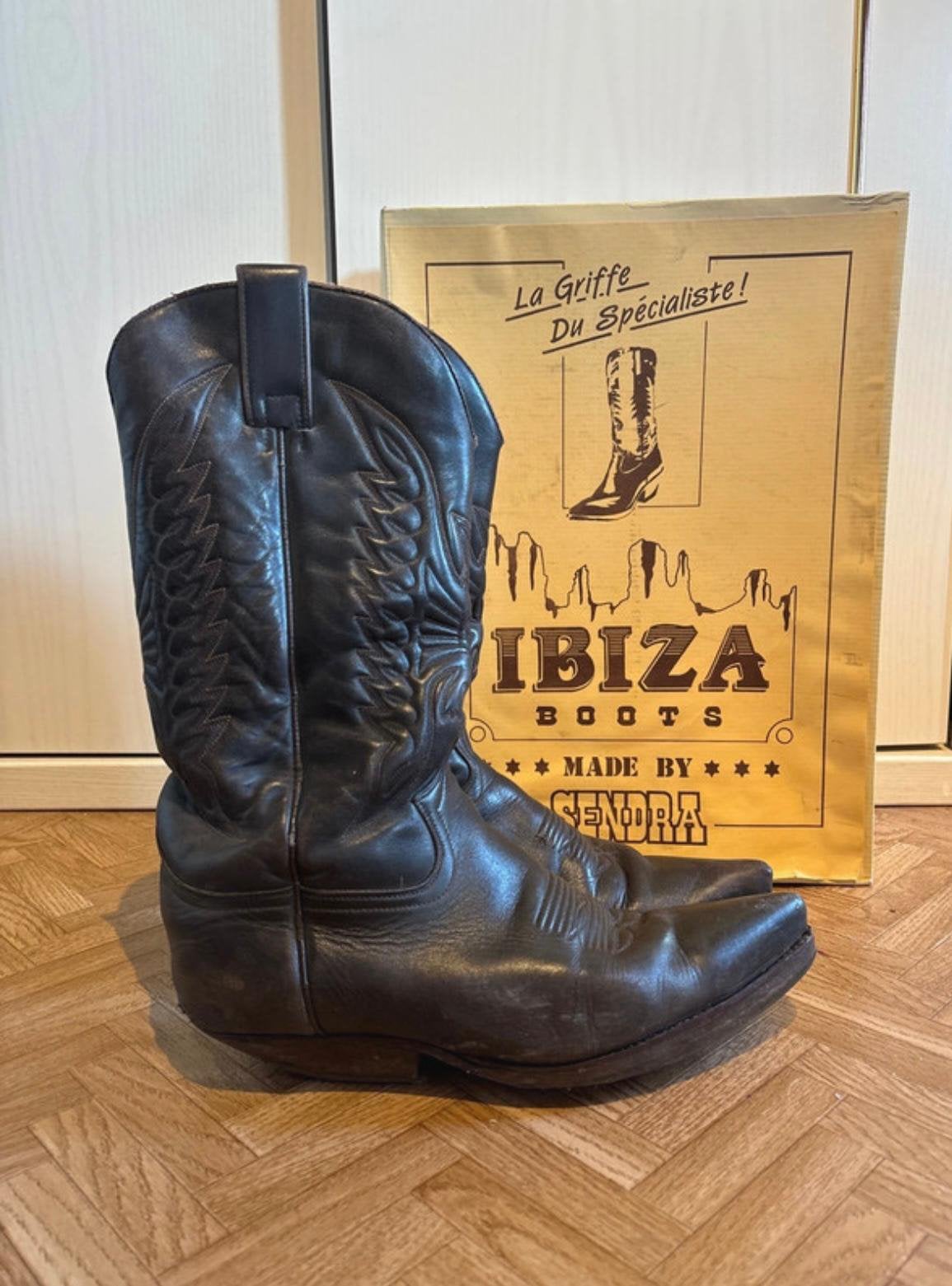 Sendra vintage cowboylaarzen, Kleding | Heren, Ophalen, Zo goed als nieuw, Bruin, Boots