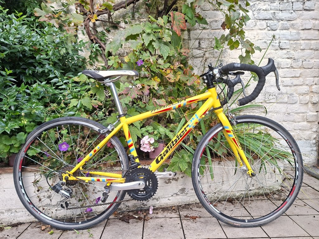 Koersfiets kind - 9 tot 12 jaar - 24in - 21 versnellingen, Ophalen, 20 inch of meer, Gebruikt, Velgrem