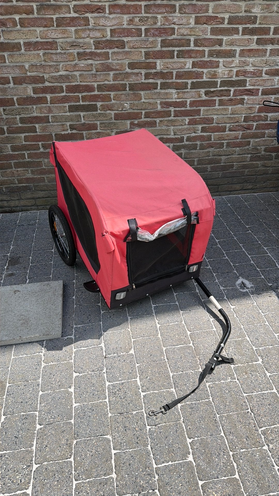 Honden kar paar keer gebruikt, Ophalen, Opvouwbaar, 20 tot 40 kg, Zo goed als nieuw