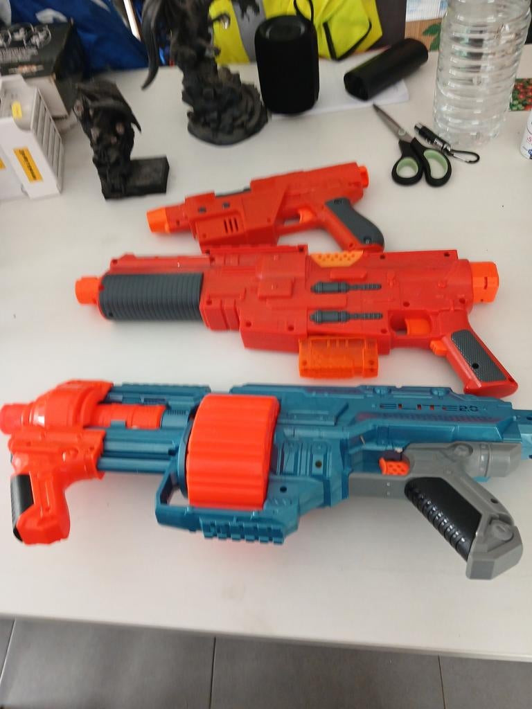 Lot nerfgeweren, Ophalen