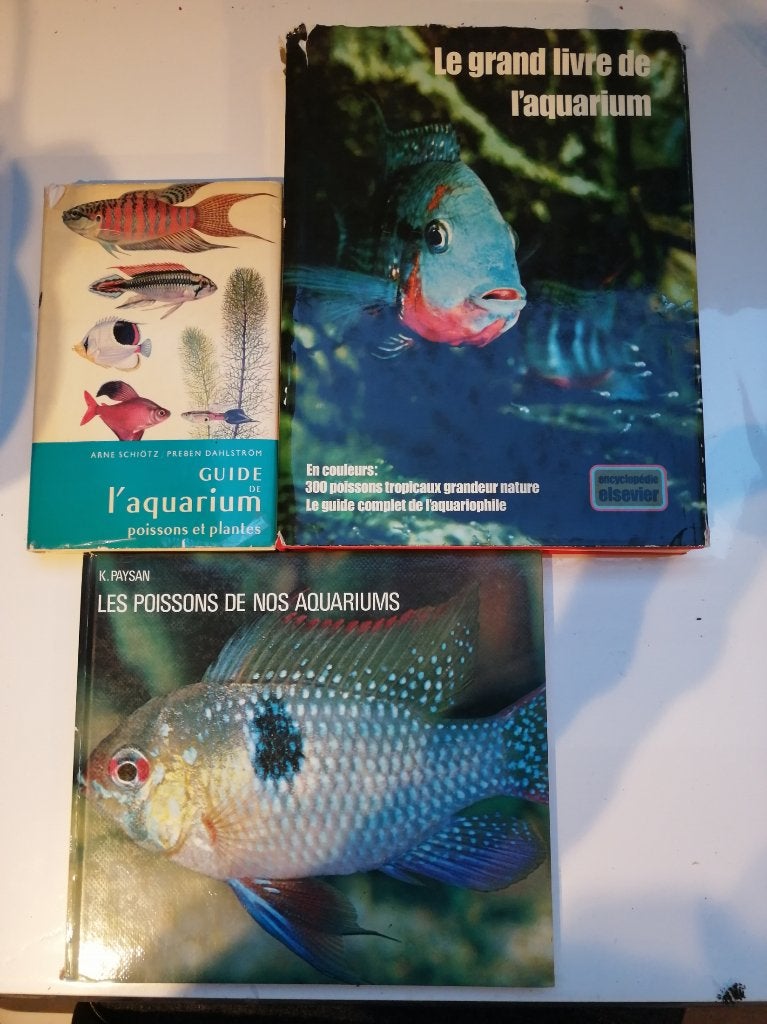 Livres pour aquariophiles, Enlèvement