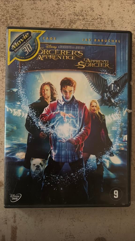 DVD - Sorceres Aprentice, Cd's en Dvd's, Dvd's | Avontuur, Ophalen of Verzenden, Zo goed als nieuw