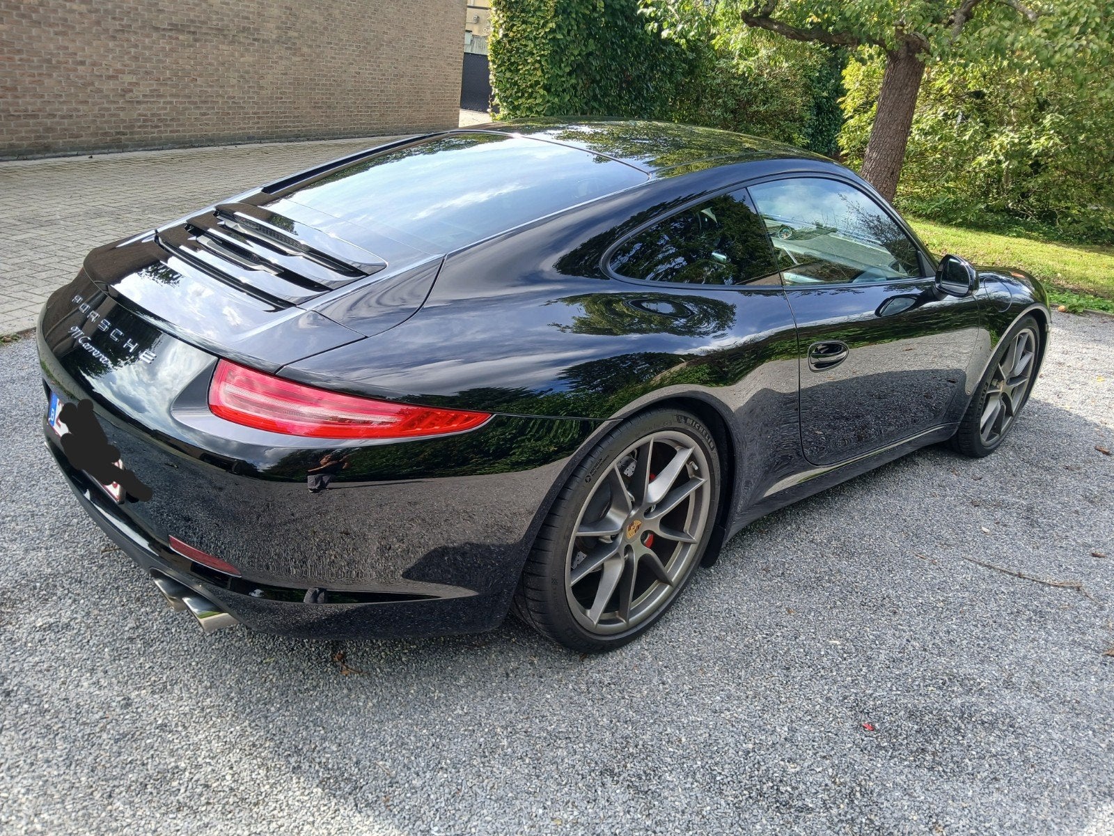 Te Porsche 911 Carrera, Auto's, Automaat, 257 kW, Zwart, Leder