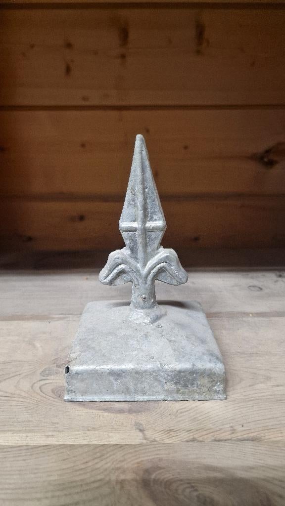 fer de lance en acier galvanisé 9 x9 cm, Bricolage & Construction, Métaux, Enlèvement ou Envoi, Neuf, Autres métaux