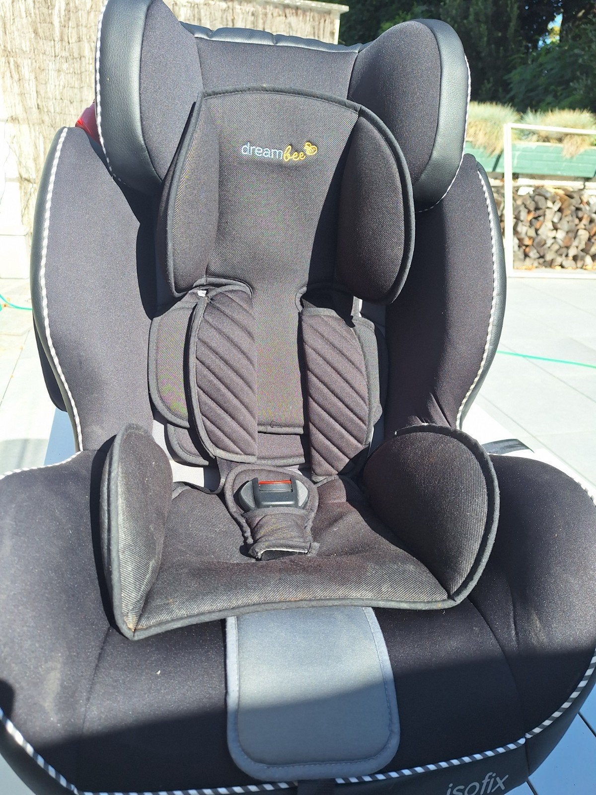 dreambee autostoel 9-36 kg, gebruikt voor 1 kindje, Zo goed als nieuw, 9 t/m 36 kg, Isofix, Slaapstand